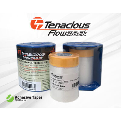 Tenacious FlowMask Pre-Taped Drop Sheet Refill