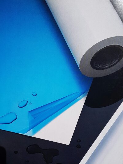 Blue PE Protection Film - 50 microns