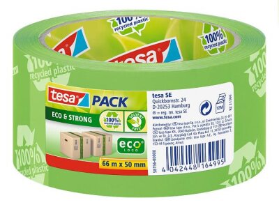 tesapack® Eco & Strong Environmentally Friendly Packaging Tape