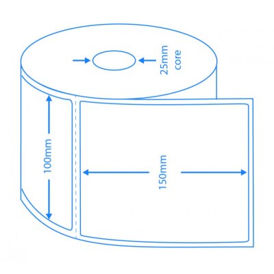 Thermal Transfer Labels 100mmx150mm