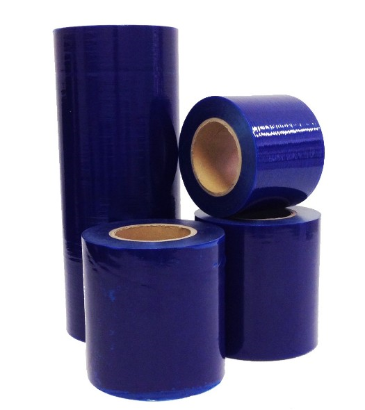 Blue PE Protection Film - 50 microns - Adhesive Tapes